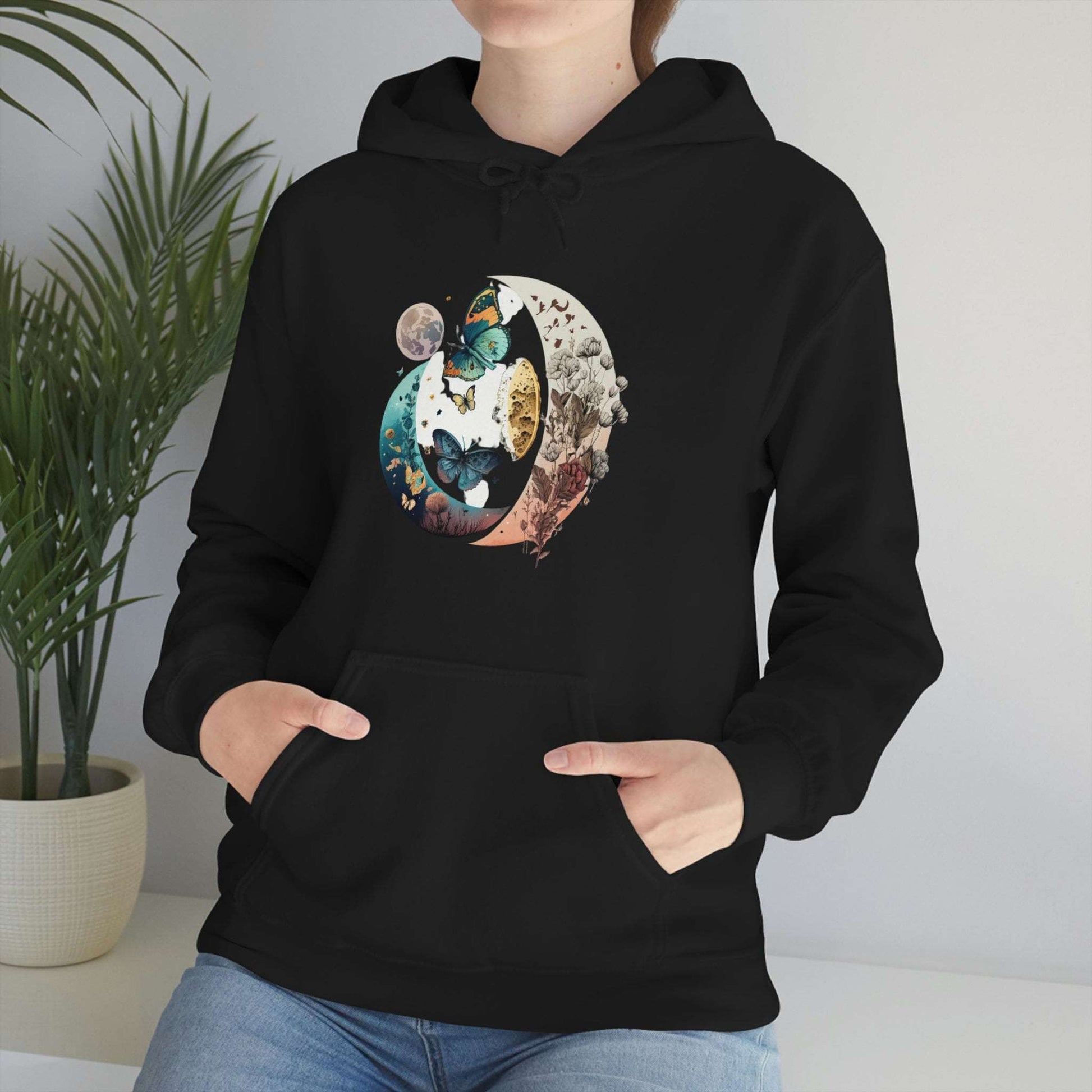 Moon Renewal Unisex Heavy Blend Hooded Sweatshirt