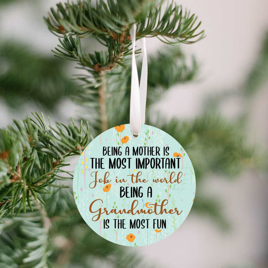 Mother Christmas Ornament Gift | New Mom Christmas Ornament Gift | Grandmother Christmas Gift