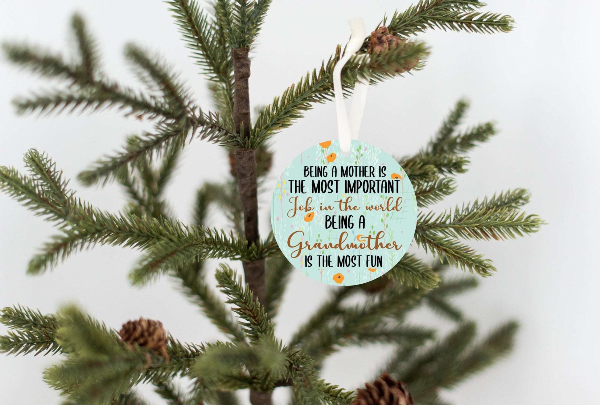 Mother Christmas Ornament Gift | New Mom Christmas Ornament Gift | Grandmother Christmas Gift