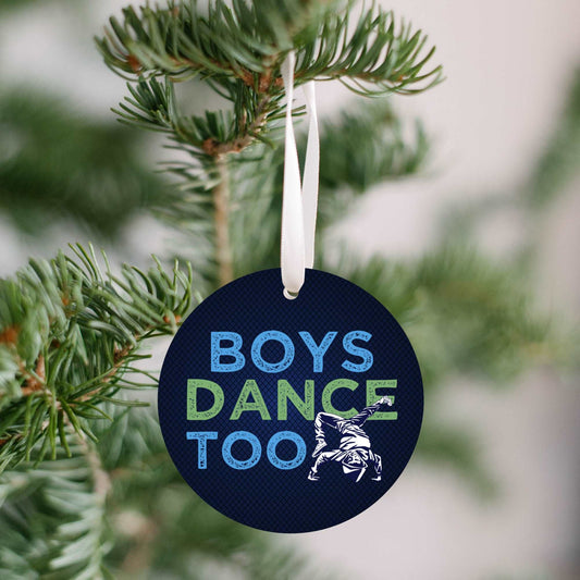 Boys Dance Too Christmas Ornament Gift