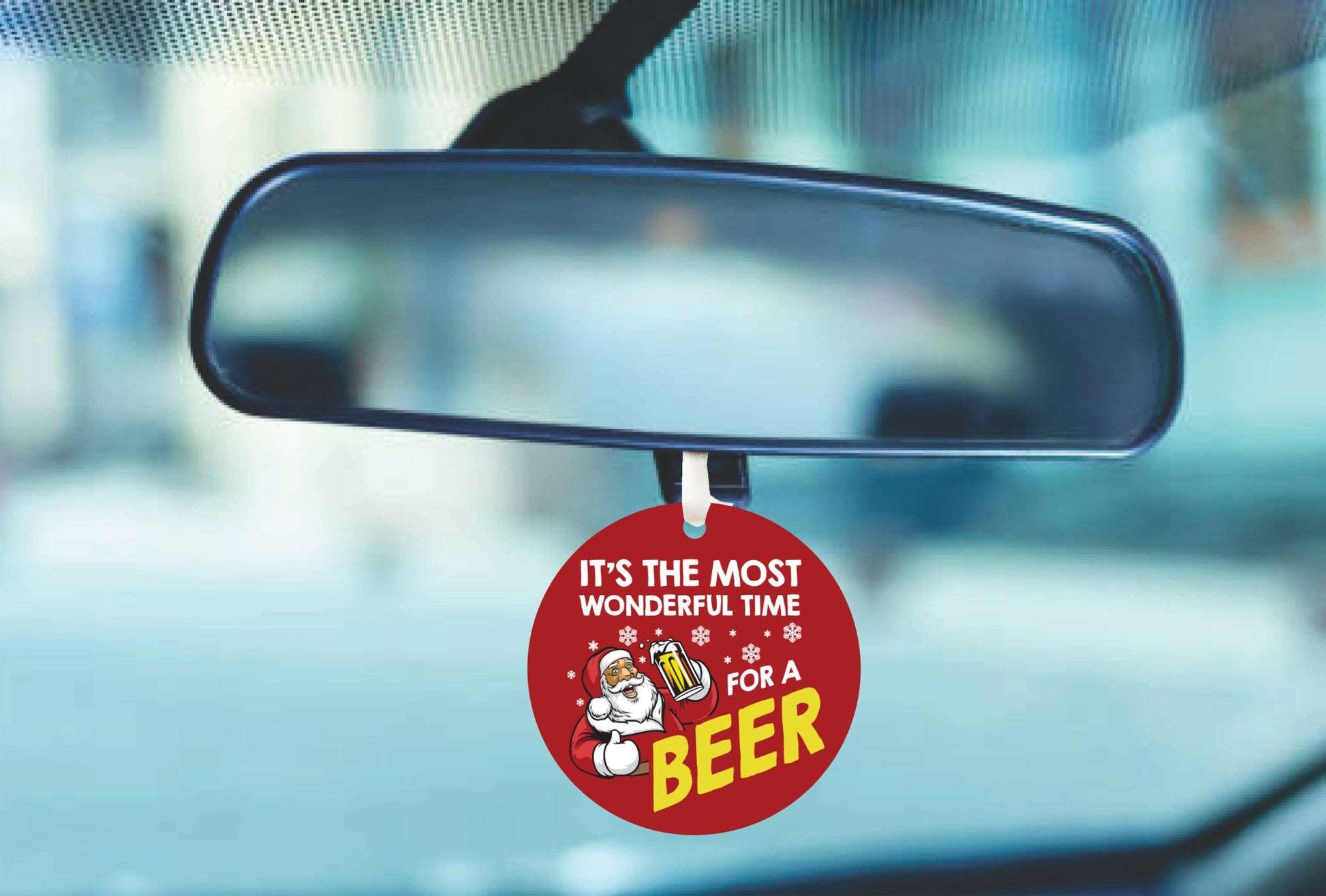 Beer Lover Christmas Car Ornament Gift