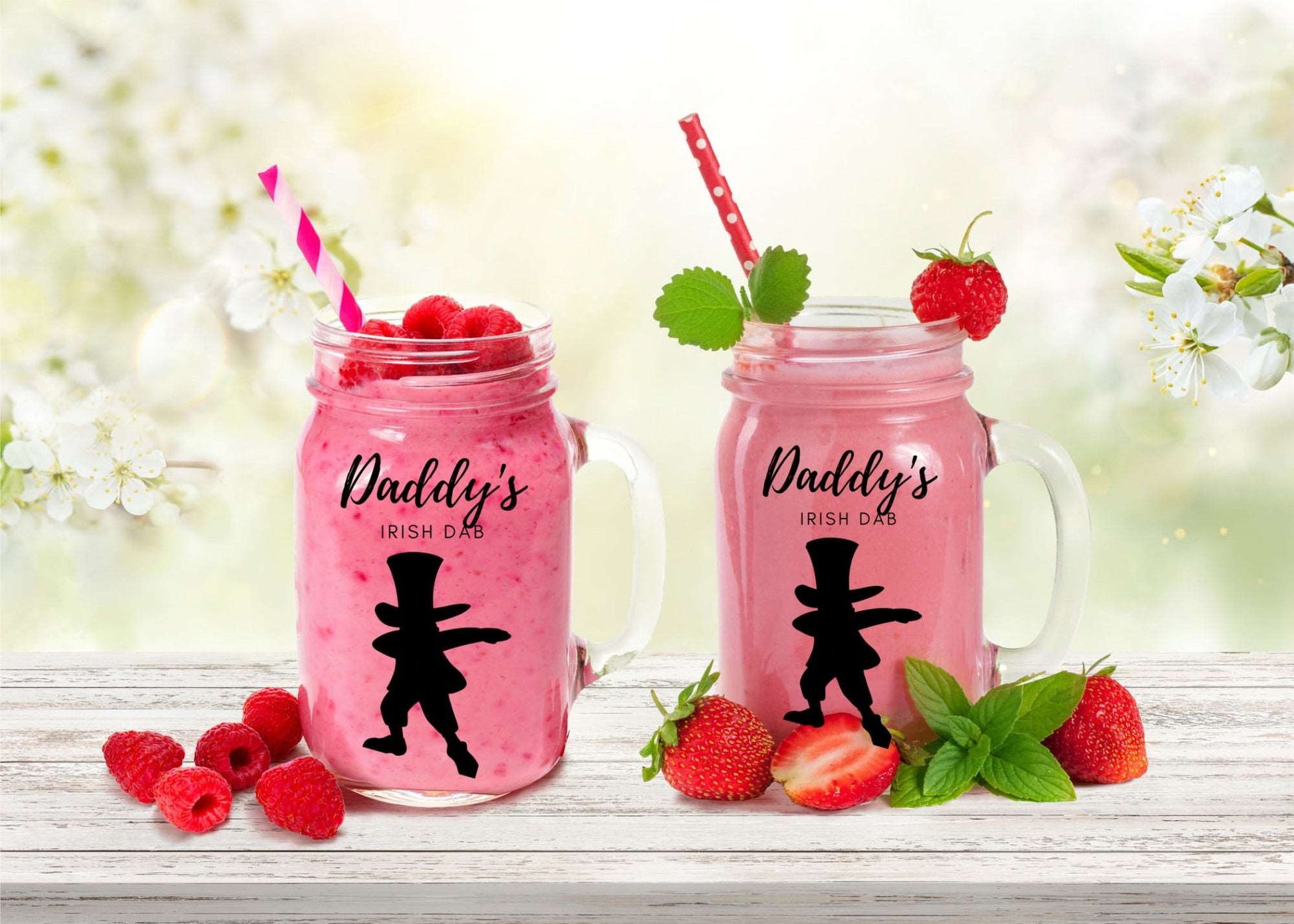 Daddy's Irish Dab Mason Jars