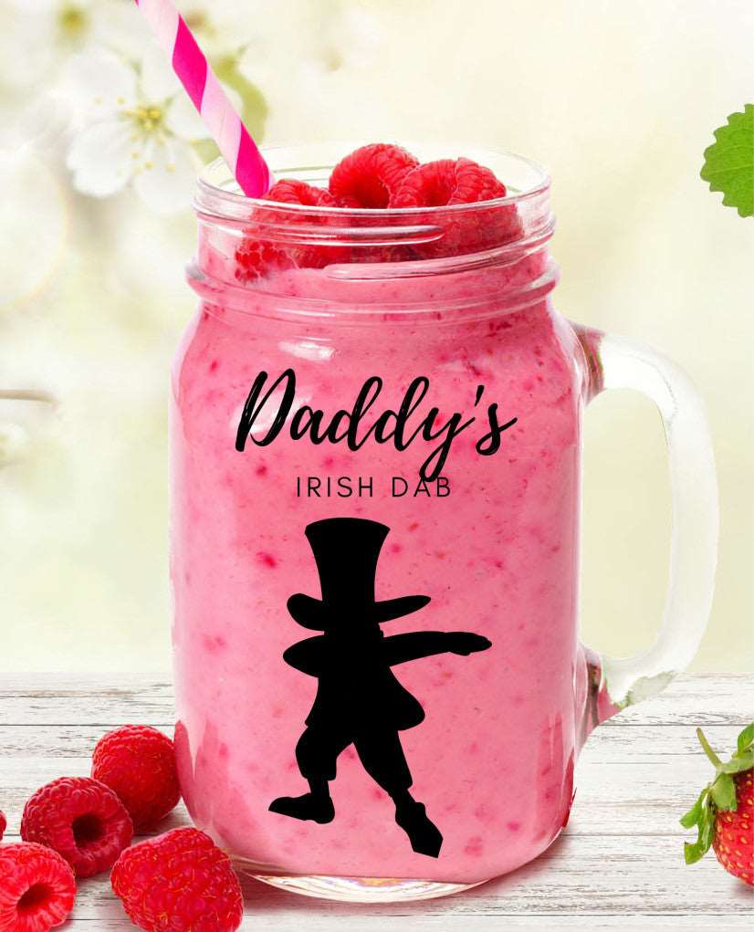 Daddy's Irish Dab Mason Jars