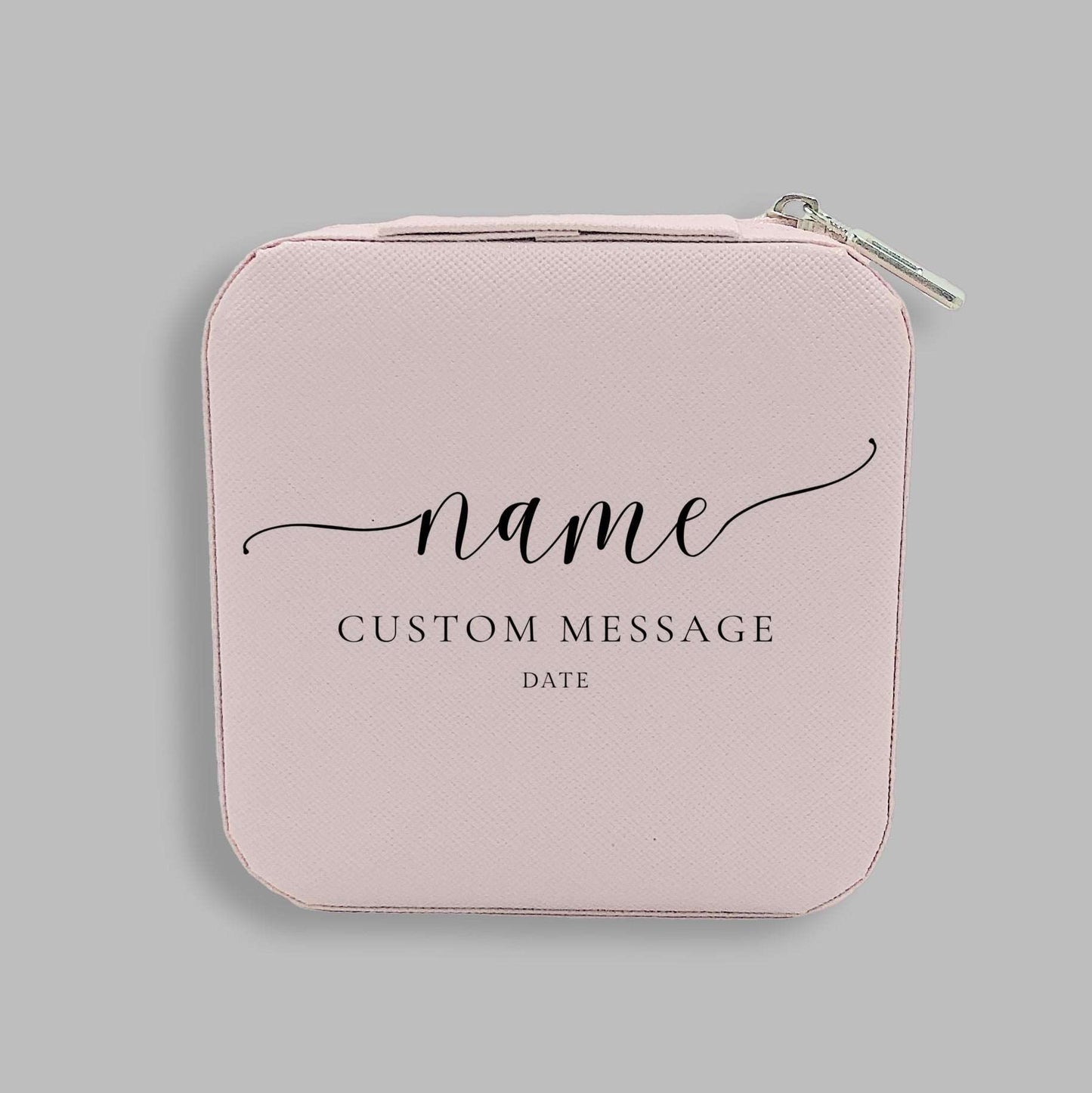 Custom Gift | Pink Jewelry Box | Custom Birthday Gift | Custom Wedding Gift | Pink Minimalist Gift | Custom Graduation Gift