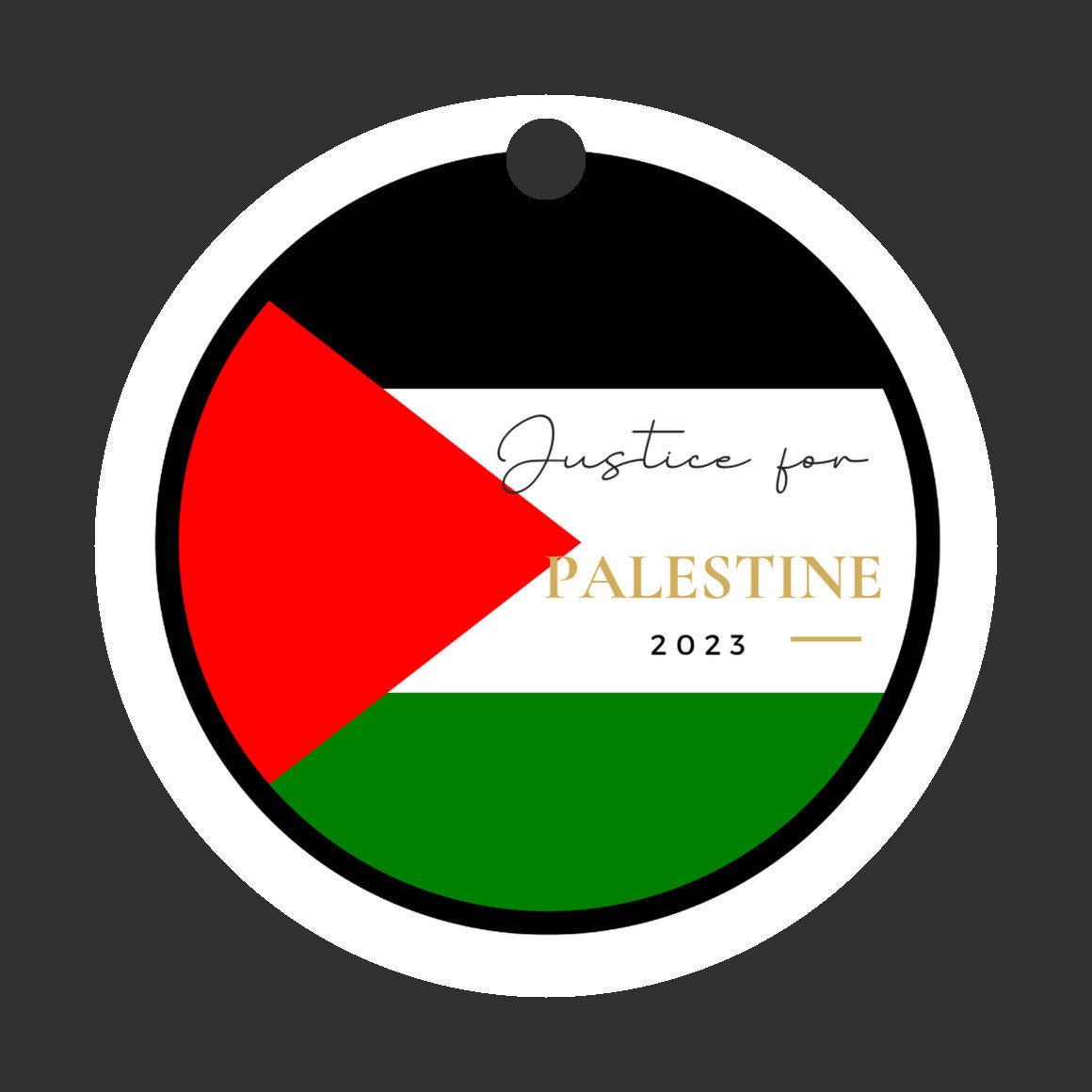 Justice for Palestine Ornament