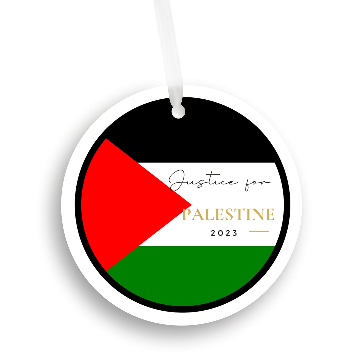 Justice for Palestine Ornament