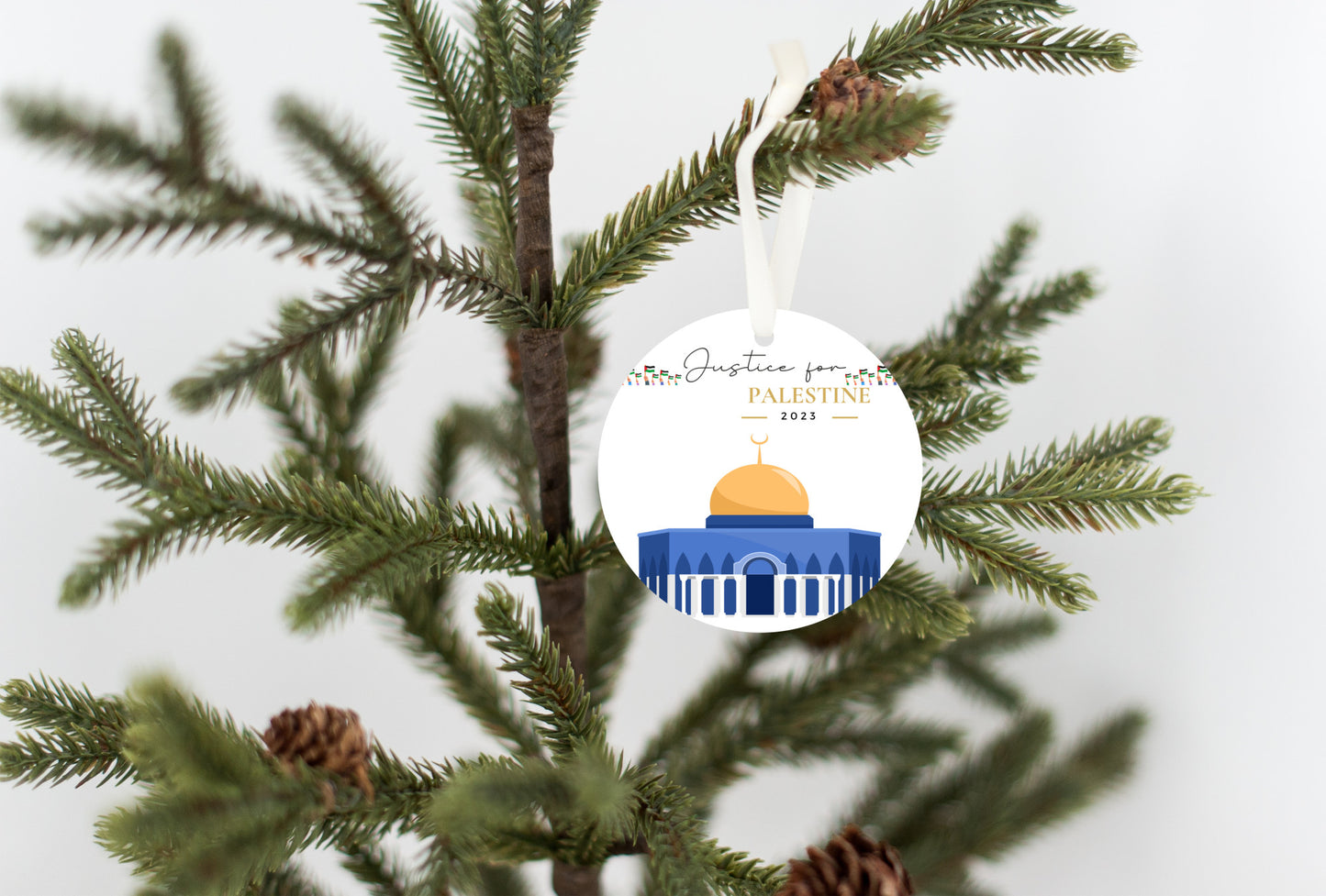 Justice for Palestine - Gift Ornament