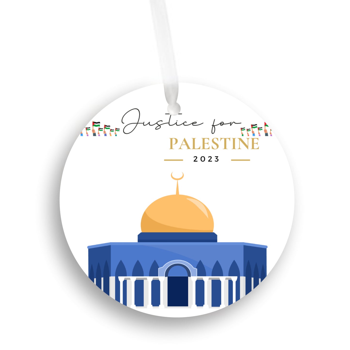 Justice for Palestine - Gift Ornament