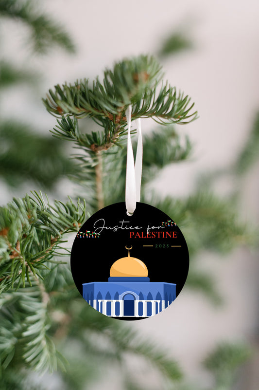 Justice for Palestine - Ornament