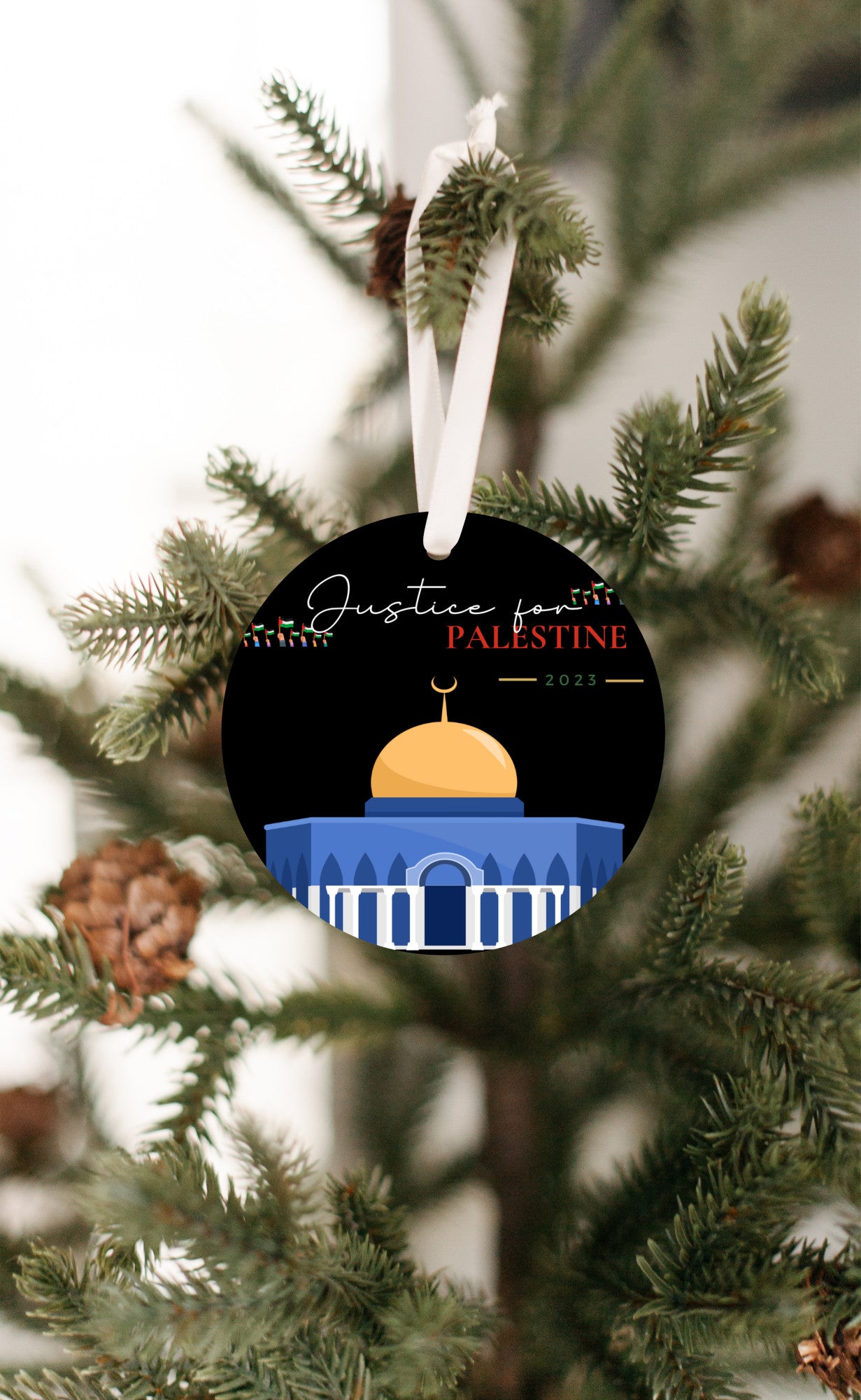 Justice for Palestine - Ornament