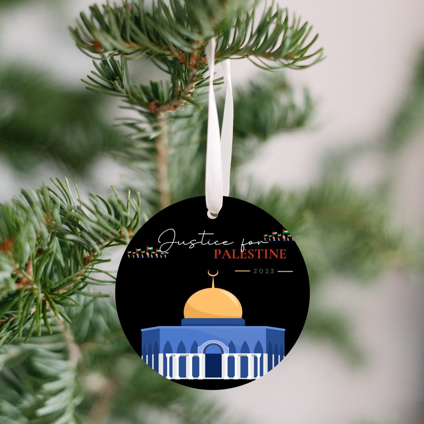 Justice for Palestine - Ornament