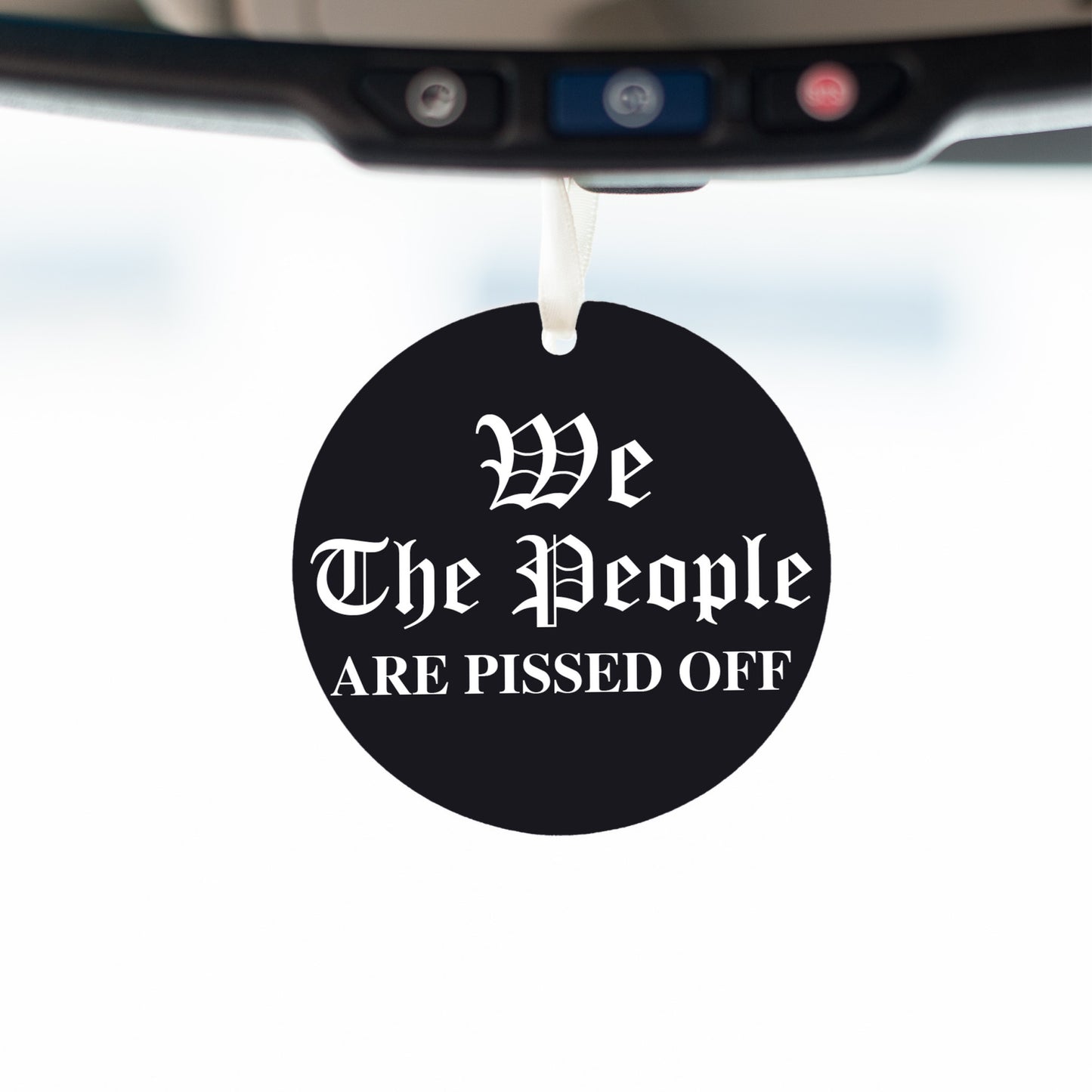 Empowerment in Protest, We The People Are Pissed, Activist Statement Ornament