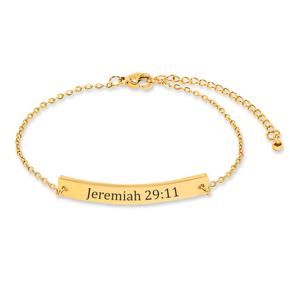 📖 Personalized Bible Verse Bracelet - Your Daily Inspiration on Your Wrist!