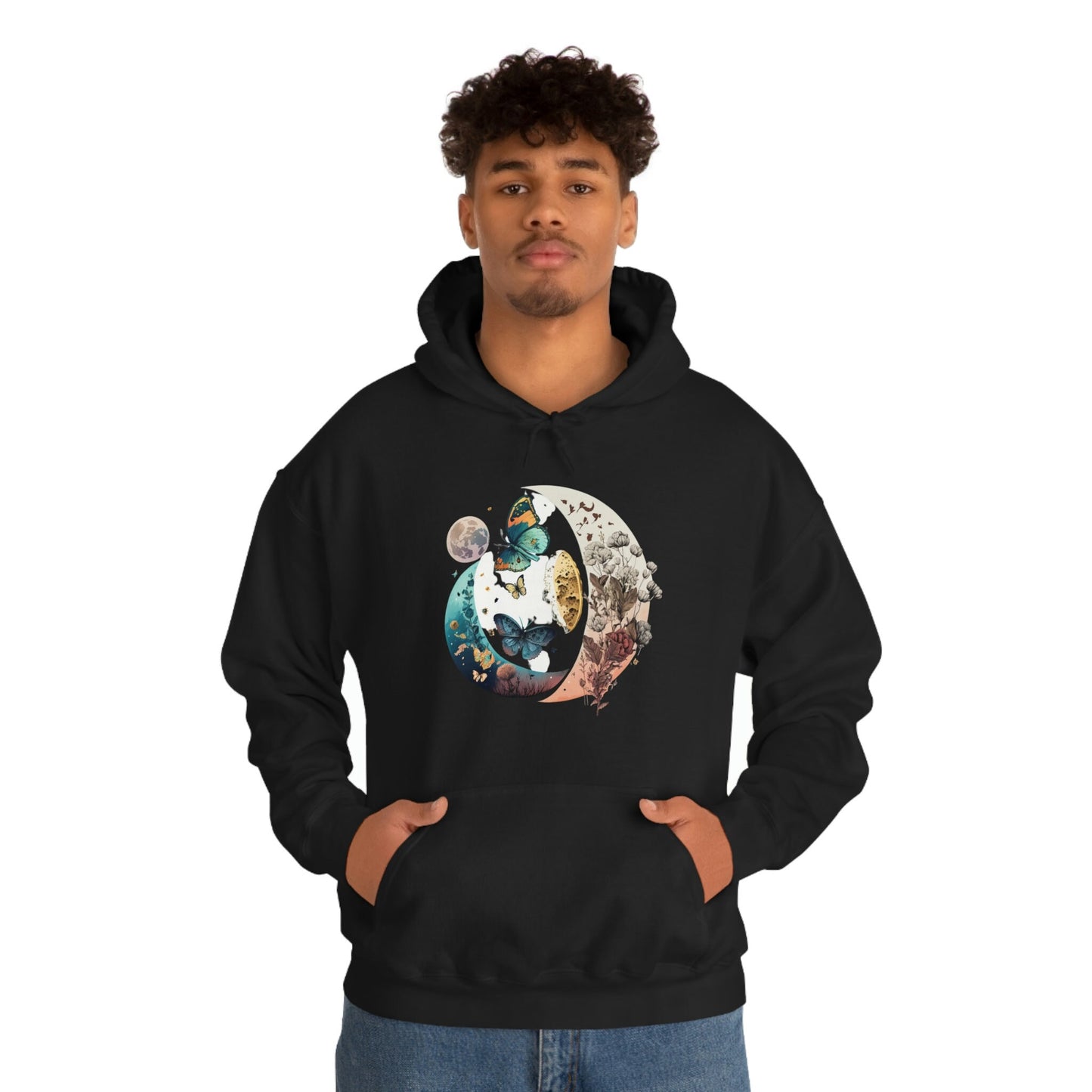 Moon Renewal Unisex Heavy Blend Hooded Sweatshirt