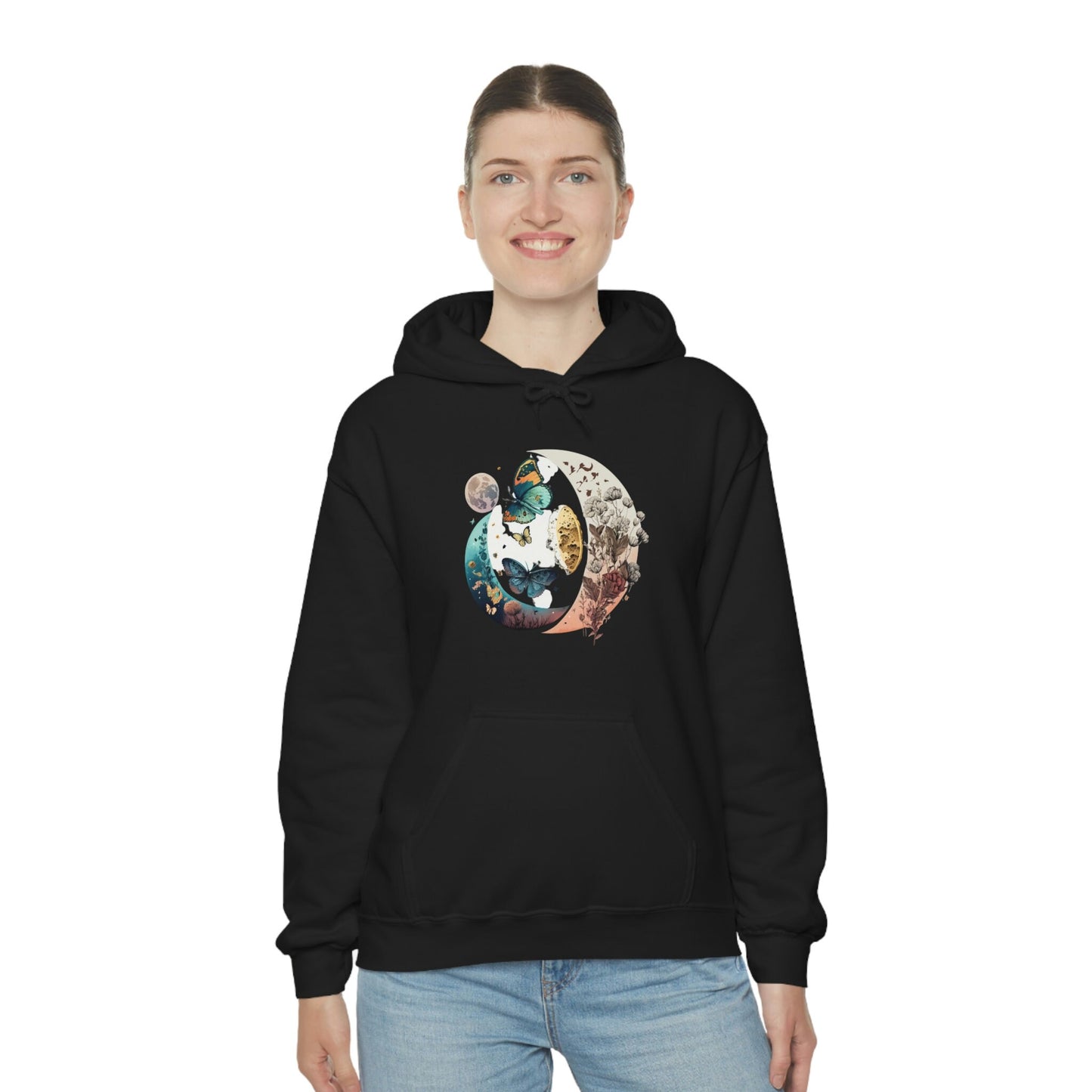 Moon Renewal Unisex Heavy Blend Hooded Sweatshirt