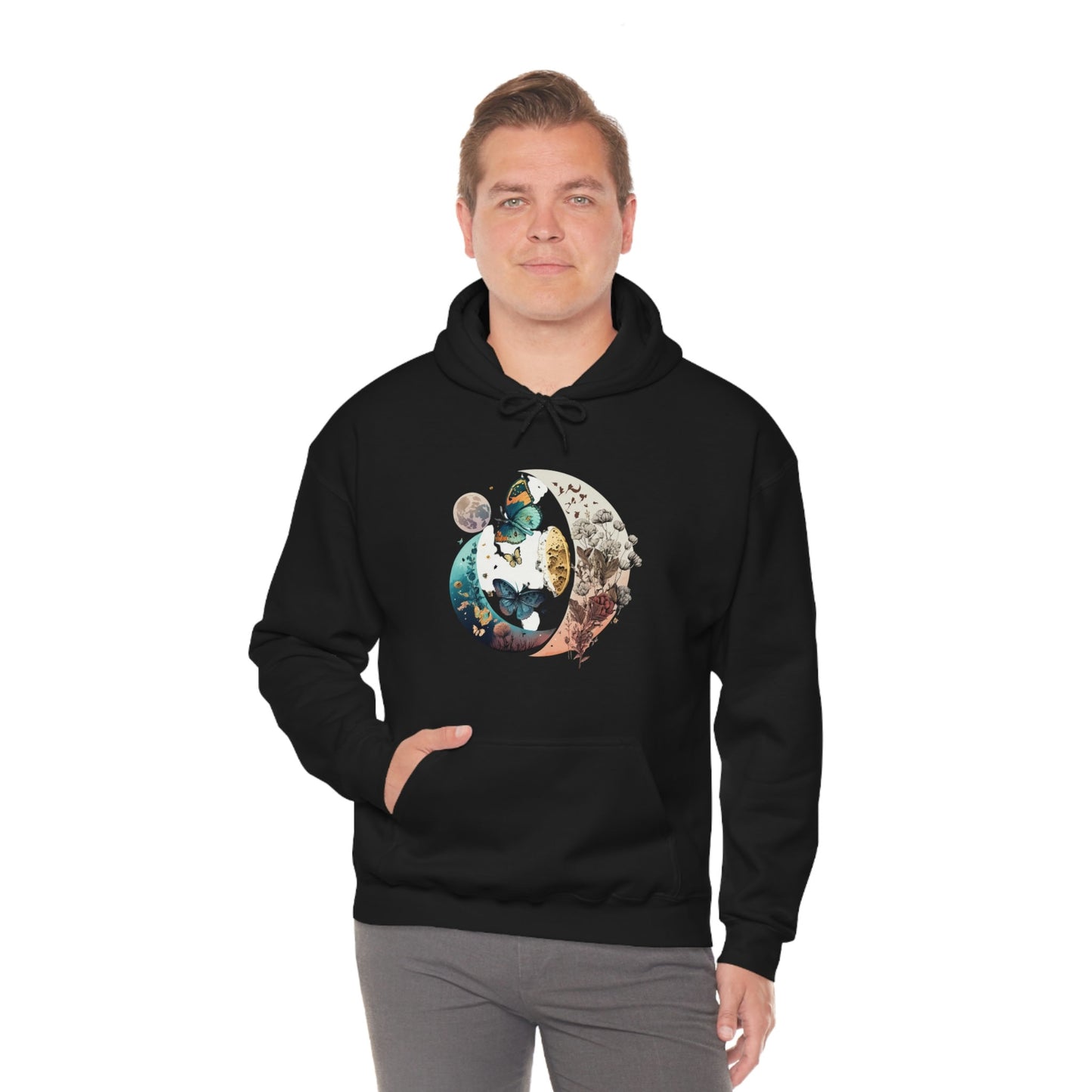 Moon Renewal Unisex Heavy Blend Hooded Sweatshirt