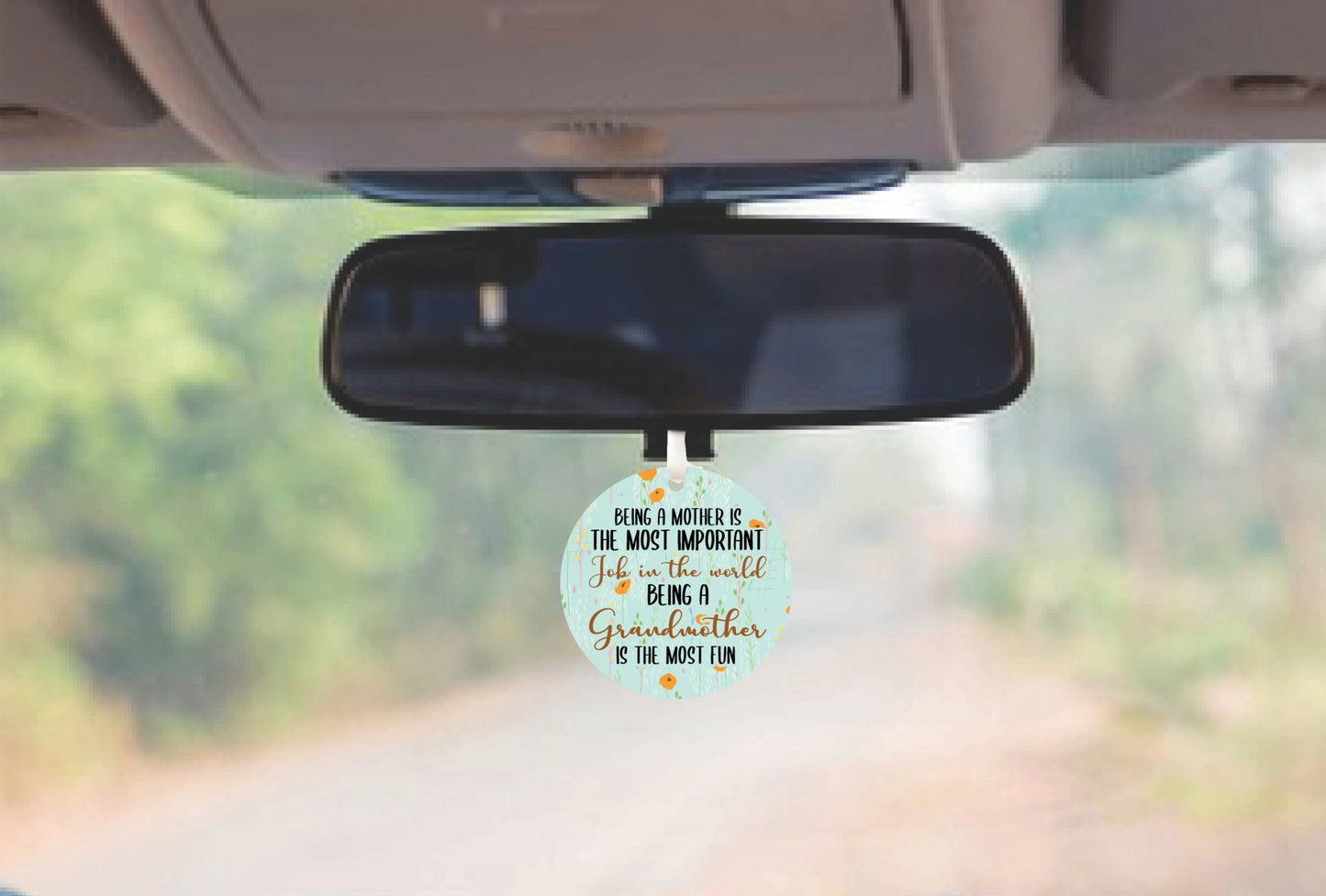 Mom Car Ornament Gift / Grandmother Car Ornament Gift | Precious Cargo on Board Car Ornament Gift