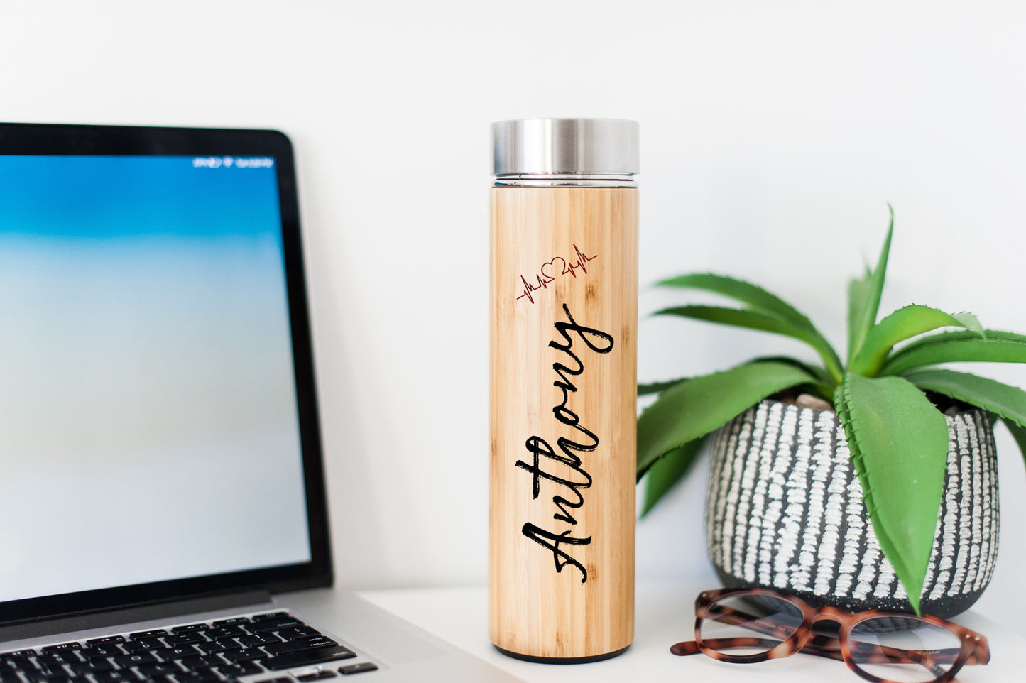 "Your Name" Eco-friendly Bamboo Tumbler