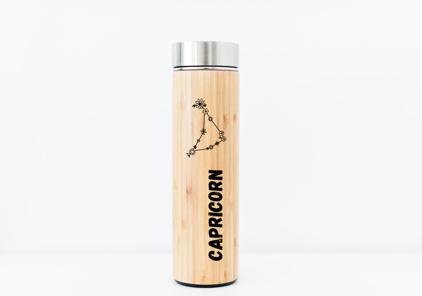 Zodiac Sign Capricorn Hot Beverage Tumbler