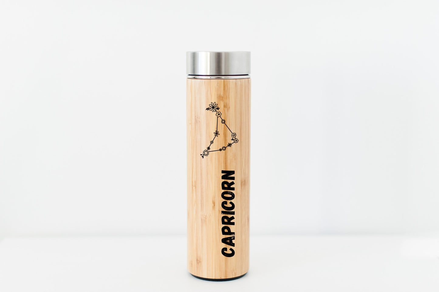 Zodiac Sign Capricorn Hot Beverage Tumbler