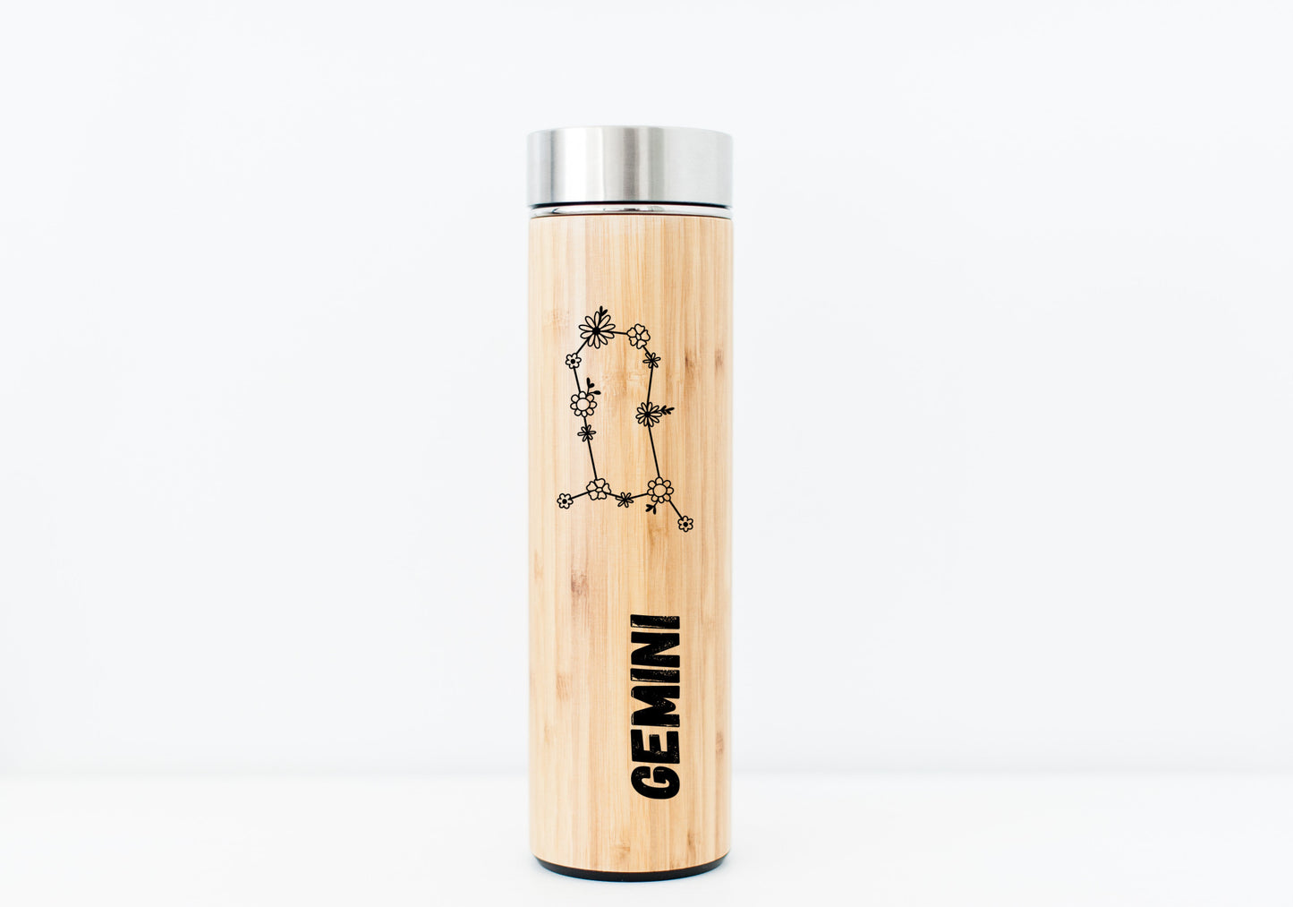 Gemini Zodiac Sign Hot Beverage Tumbler