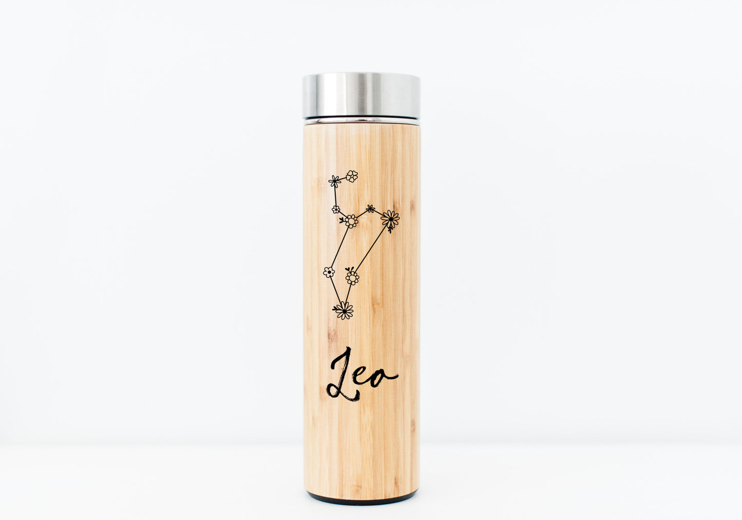 Leo Zodiac Sign Water Bottle