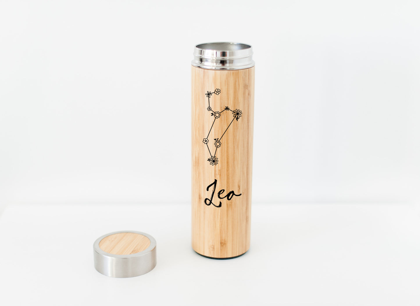 Leo Zodiac Sign Water Bottle