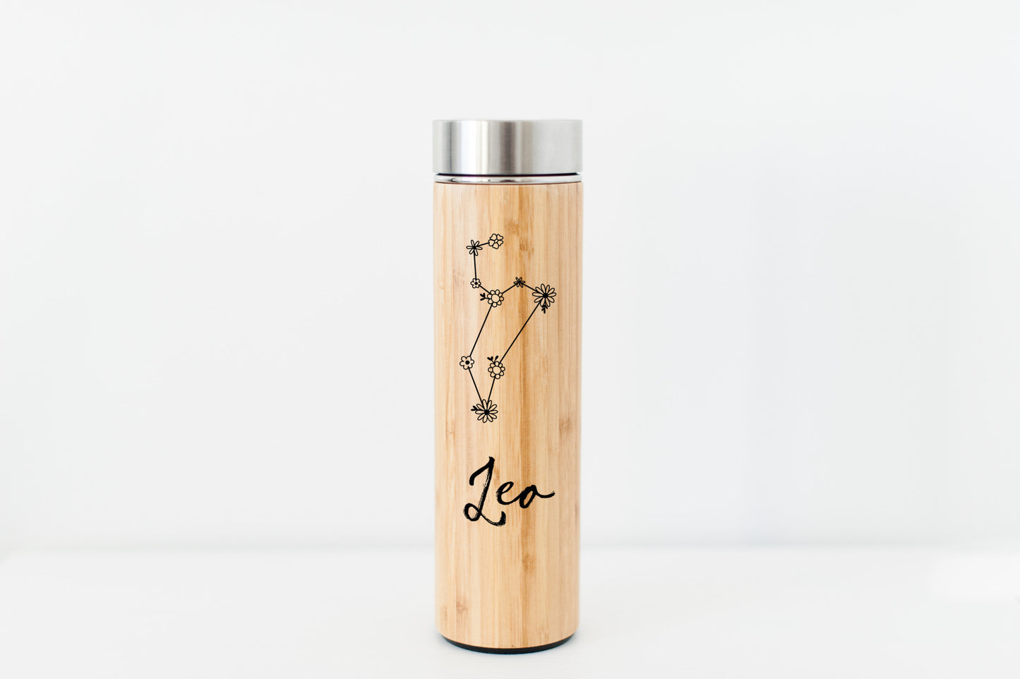 Leo Zodiac Sign Water Bottle