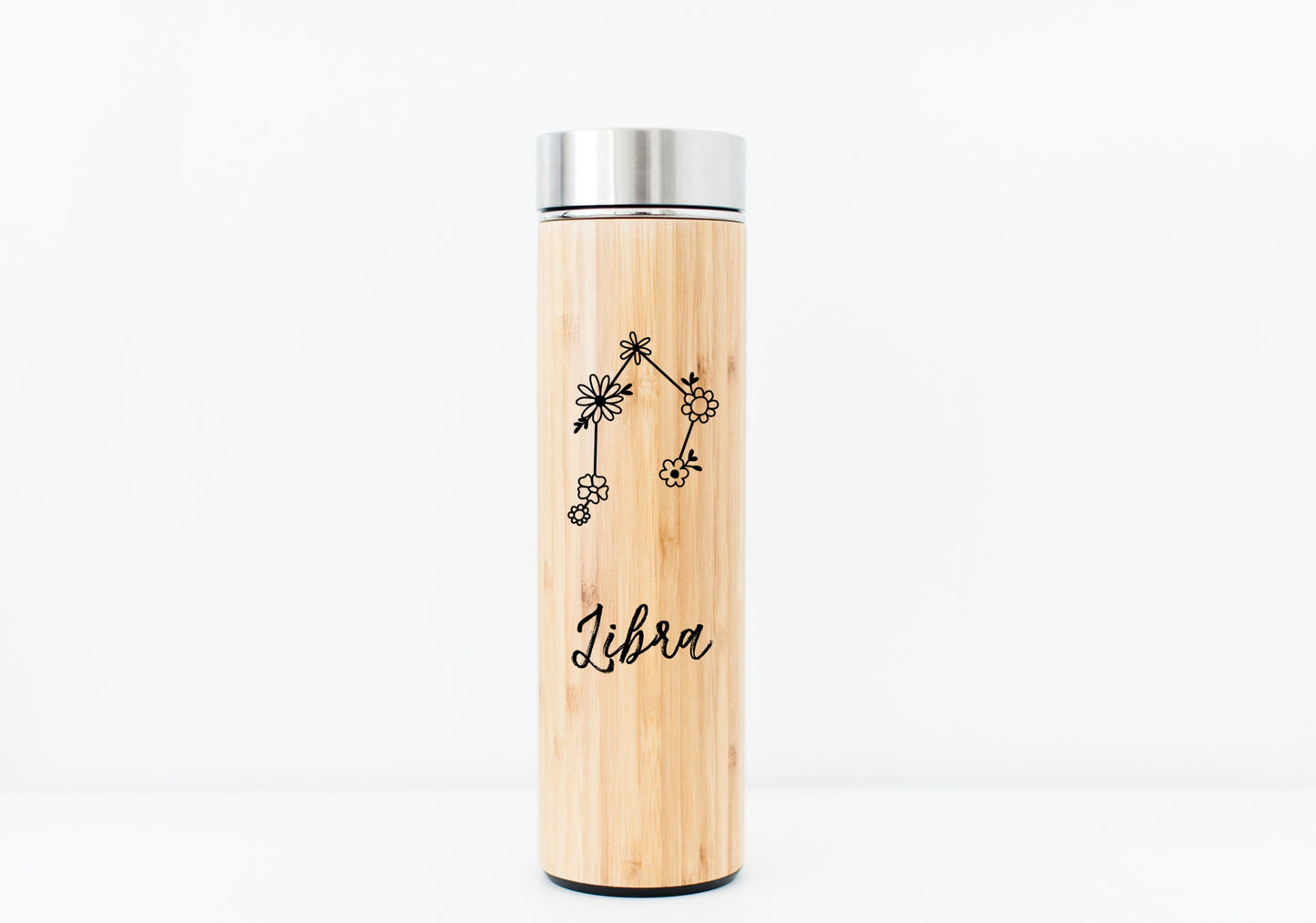 Libra Zodiac Sign Water Bottle