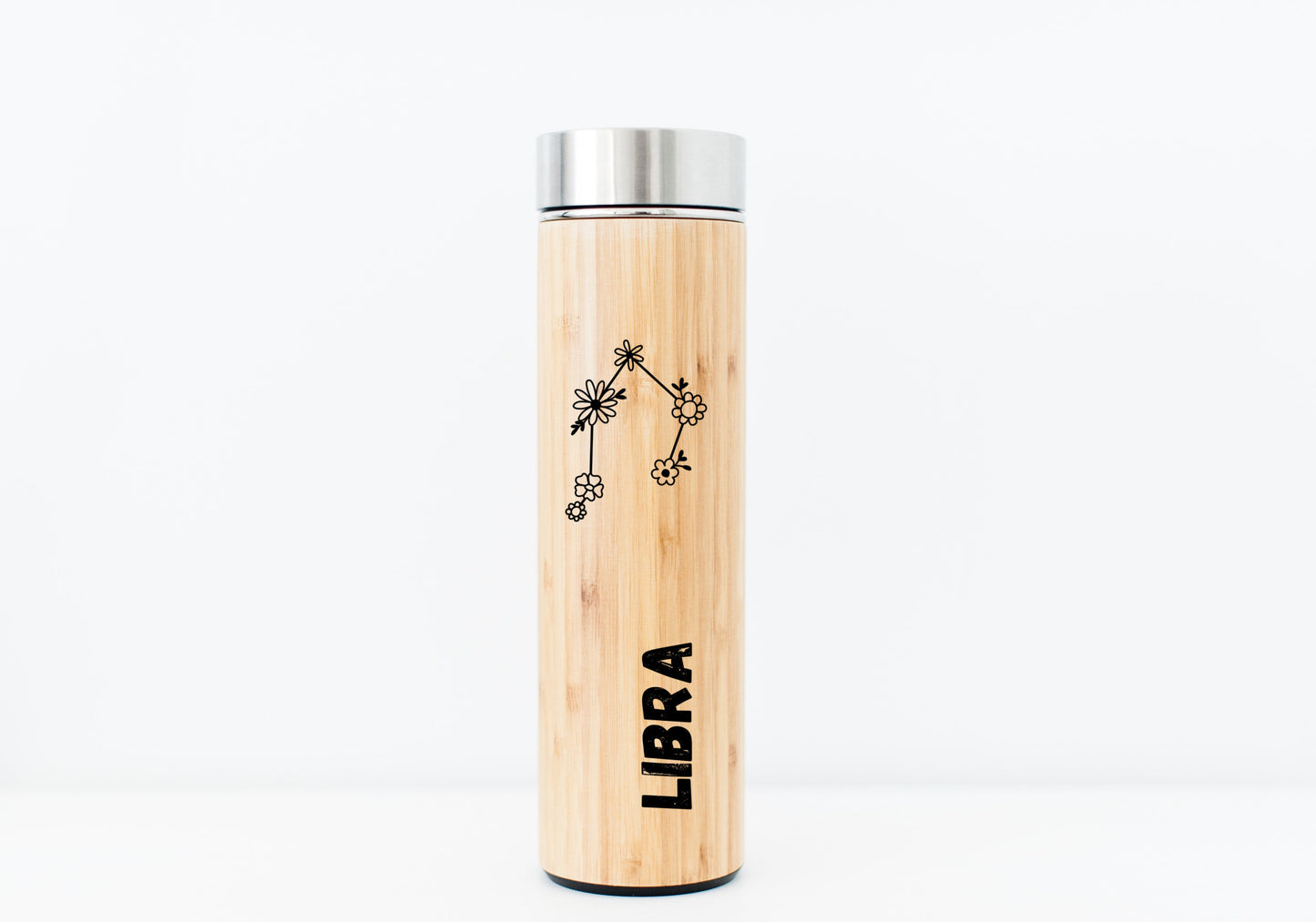 Libra Zodiac Sign Hot Beverage Tumbler