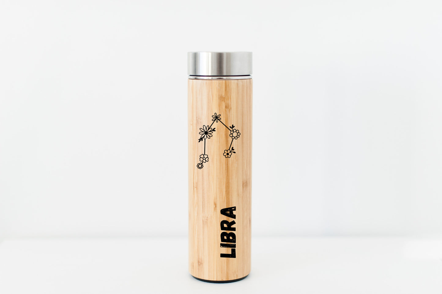 Libra Zodiac Sign Hot Beverage Tumbler