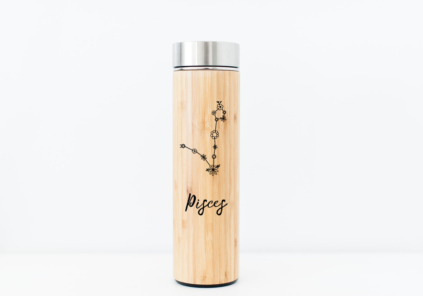 Pisces Zodiac Sign Water Bottle