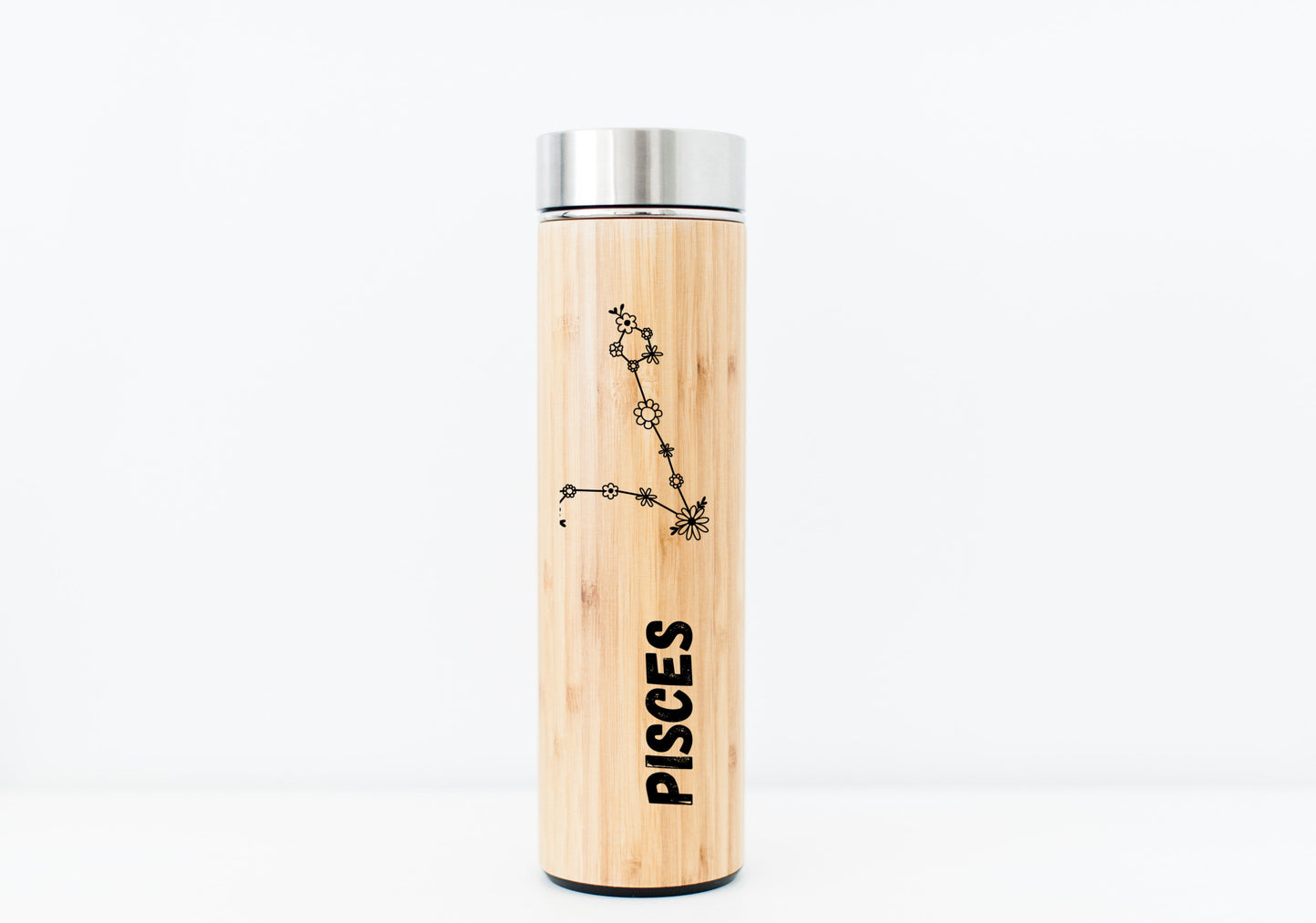 Pisces Zodiac Sign Hot Beverage Tumbler