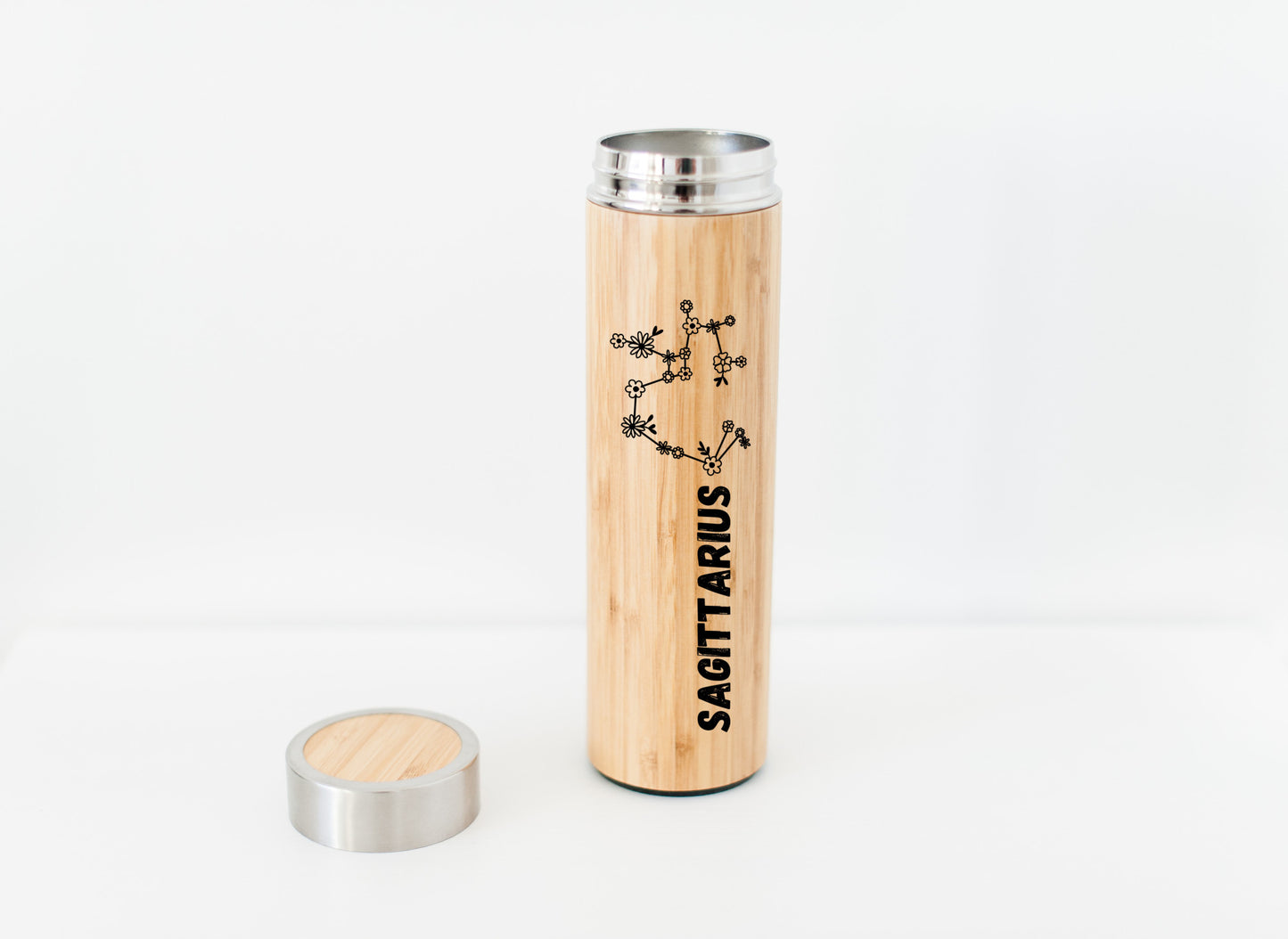 Sagittarius Zodiac Sign Hot Beverage Tumbler