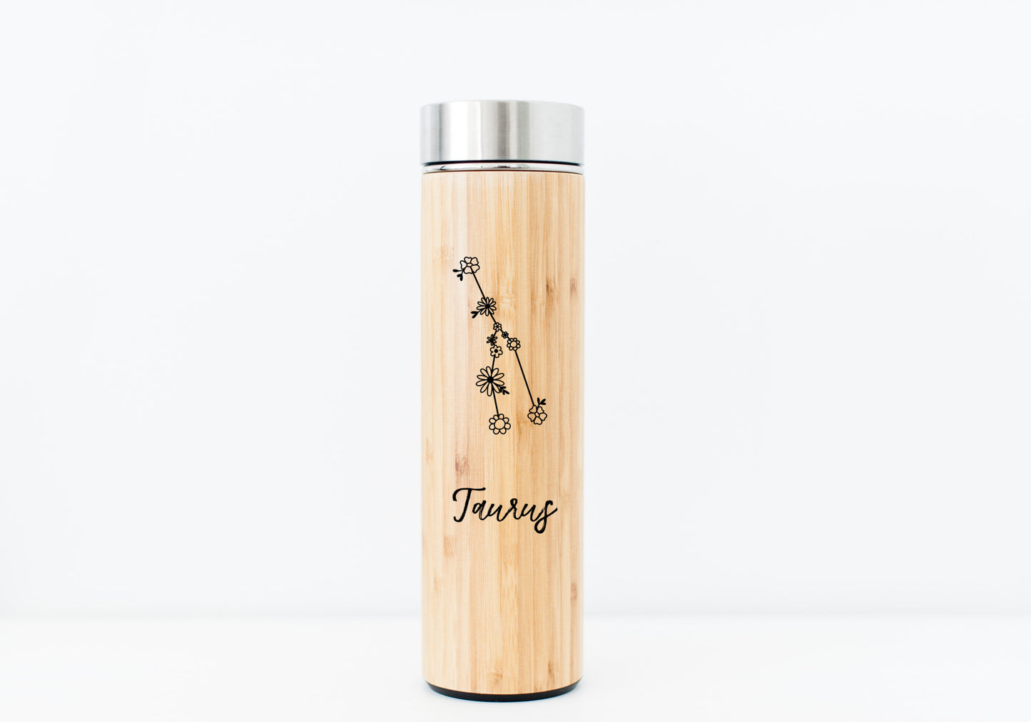 Taurus Zodiac Sign Water Bottle