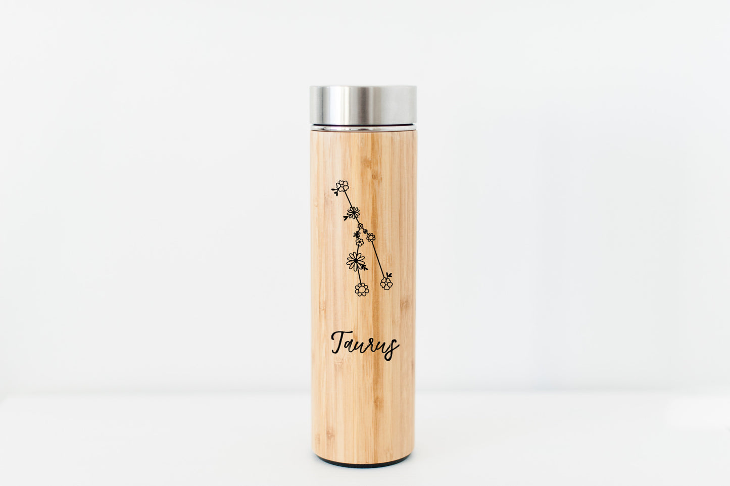 Taurus Zodiac Sign Water Bottle