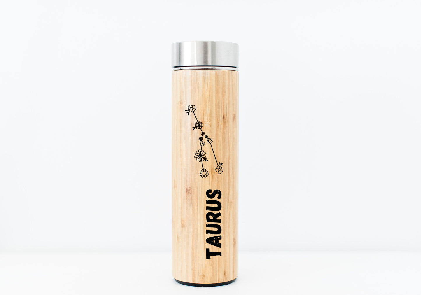 Taurus Zodiac Sign Hot Beverage Tumbler