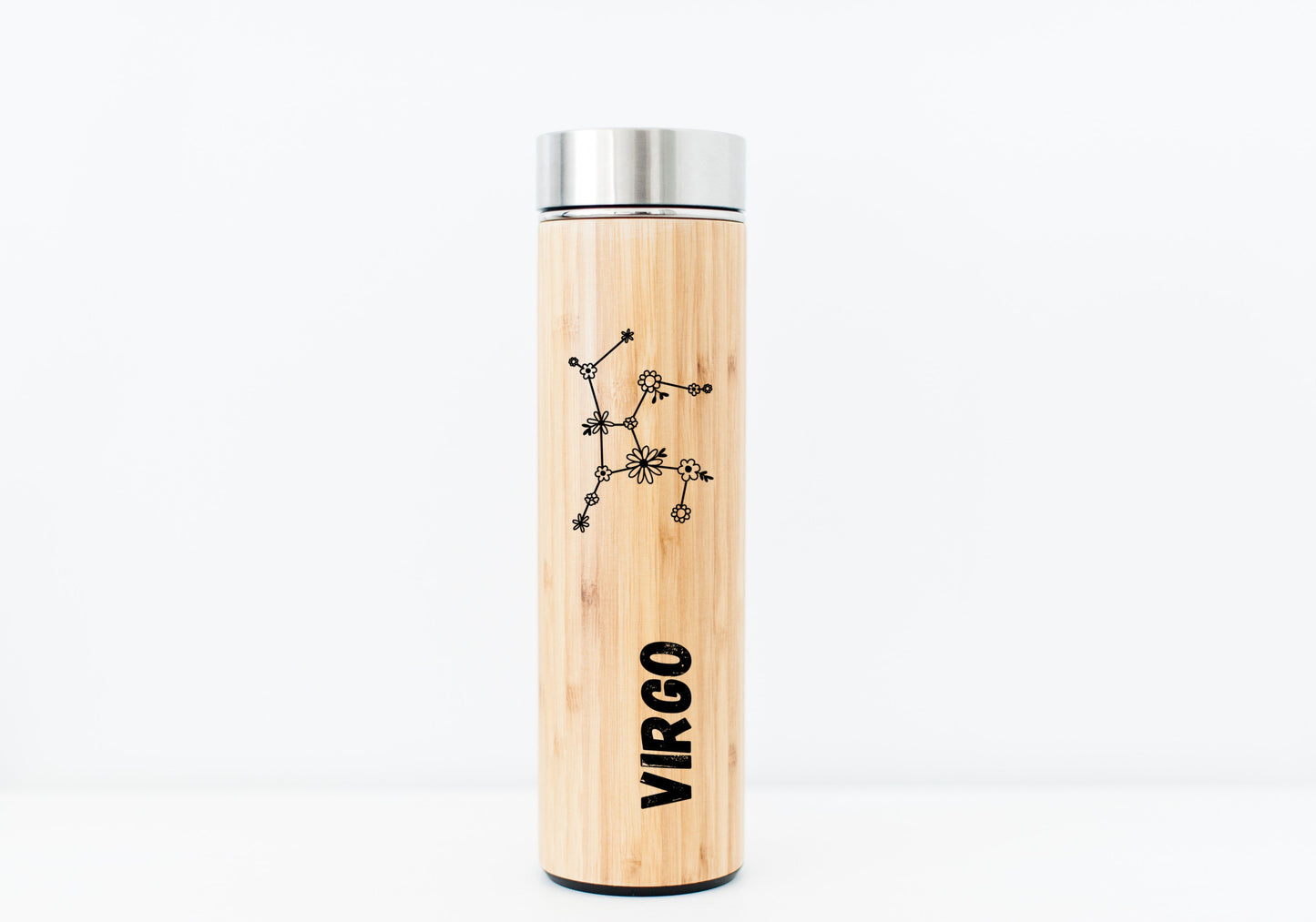 Virgo Zodiac Sign Hot Beverage Tumbler