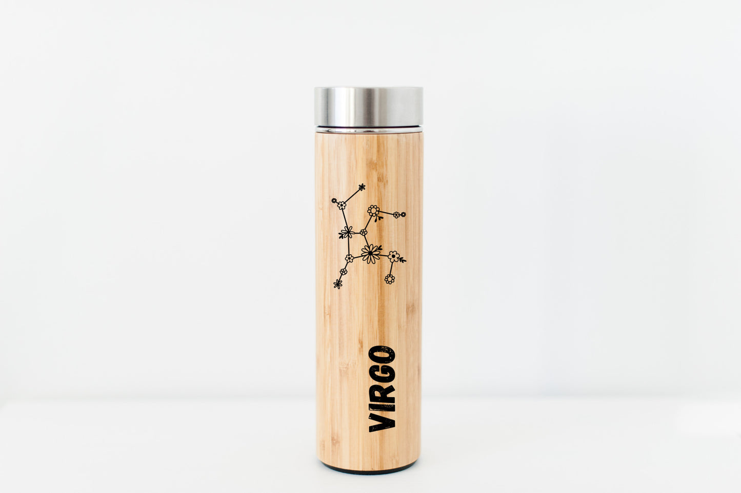 Virgo Zodiac Sign Hot Beverage Tumbler