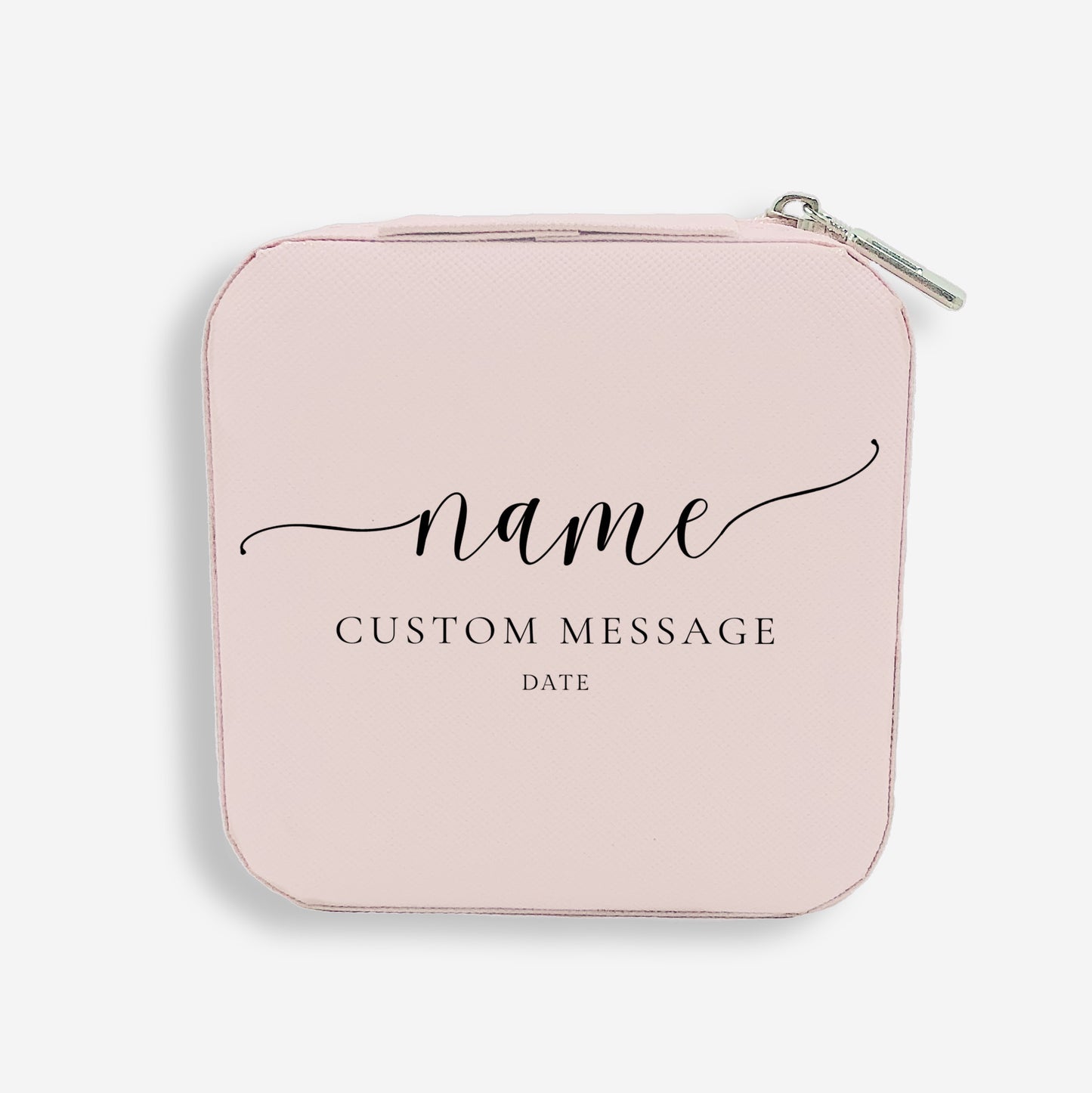 Custom Gift | Pink Jewelry Box | Custom Birthday Gift | Custom Wedding Gift | Pink Minimalist Gift | Custom Graduation Gift